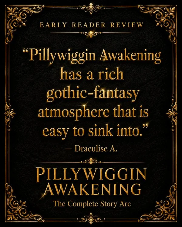 “A rich gothic-fantasy atmosphere that is easy to sink into.” — Draculise A.