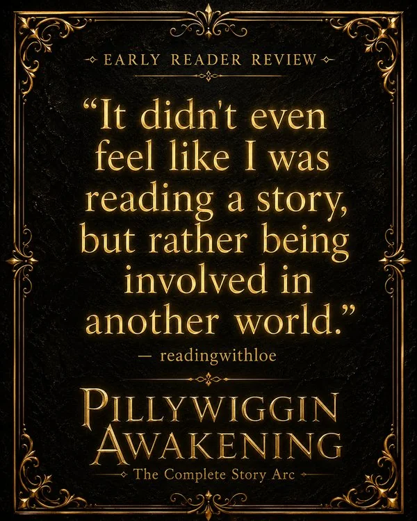 “It felt like being involved in another world.” — readingwithloe