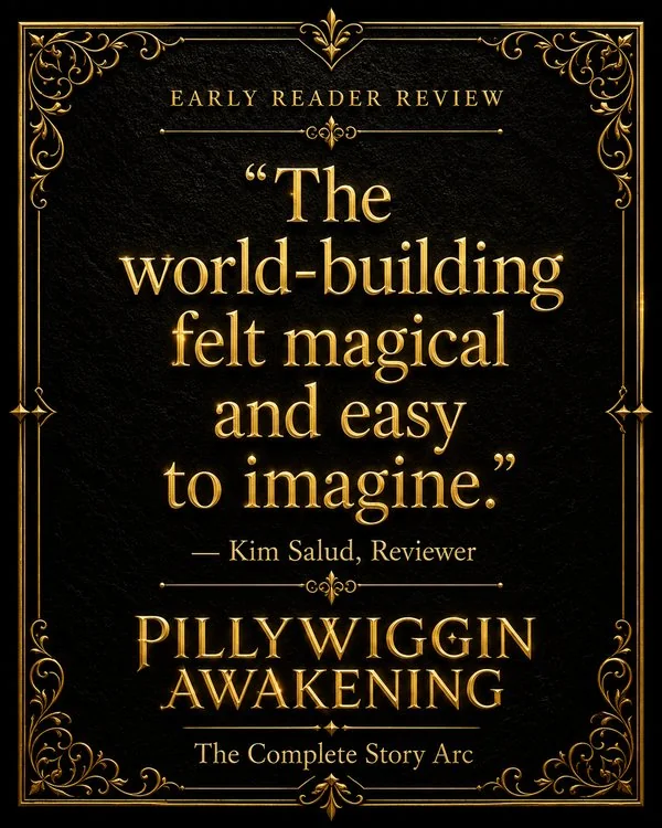 “The world-building felt magical and easy to imagine.” — Kim Salud